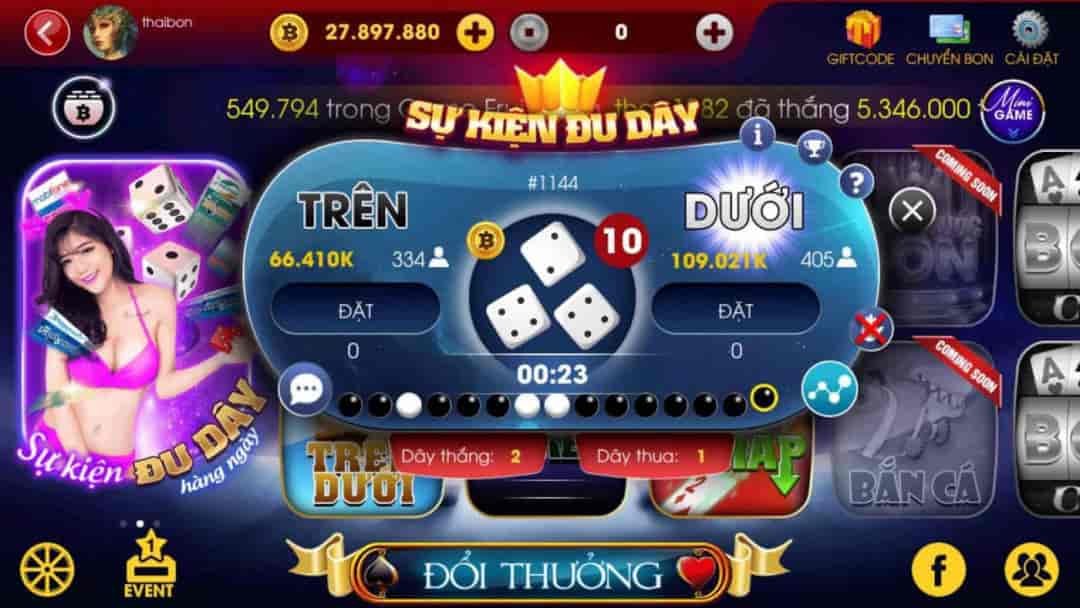 Khi cược tổng, bạn sẽ dự đoán chính xác tổng của 3 viên xúc xắc