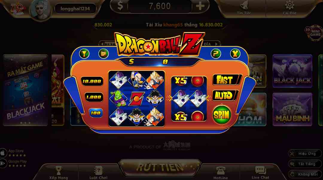 Trò chơi có sẵn và top game bài – Review ZoWin